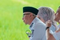 Gubernur Lampung Rahmat Mirzani Djausal menyatakan kesiapan Lampung menjadi tulang punggung pangan nasional. (foto: ist)