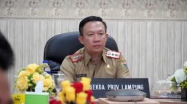 Sekdaprov Lampung Marindo Kurniawan.