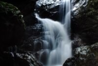 Potensi wisata alam air terjun Tahura Wan Abdul Rachman. (foto: Dishut Lampung)