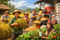 Ilustrasi Keberhasilan Desaku Maju. (ilustrasi:ist)