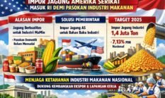 Impor Jagung Amerika Serikat Masuk RI Demi Pasokan Industri Makanan