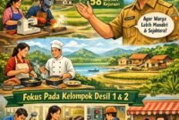 Pelatihan vokasi sebagai penguatan kualitas sumber daya manusia di tingkat desa.(ilustrasi Kitani.id)