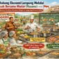 Pemprov Lampung menggelar kegiatan Masak Bersama Master (Masamo). (ilustrasi: Kitani.id)