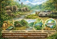 Pemerintah Provinsi Lampung membuka peluang kerja sama investasi hijau dengan perusahaan global, Amazon.(ilustrasi: Kitani.id)