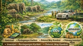 Pemerintah Provinsi Lampung membuka peluang kerja sama investasi hijau dengan perusahaan global, Amazon.(ilustrasi: Kitani.id)