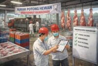 Menteri Pertanian Andi Amran Sulaiman larang keras seluruh Rumah Potong Hewan (RPH) di Indonesia menaikkan harga daging sapi jelang momentum Ramadan dan Idulfitri 2026. (Ilustrasi: Kitani.id)
