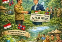 Menhut luncurkan Dana Masyarakat untuk Lingkungan bareng Norwegia. (Ilustrasi: Kitani.id)