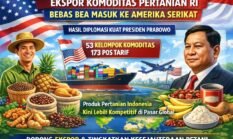 Produk Pertanian Indonesia Kini Bebas Pajak Masuk ke Amerika Serikat