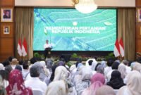 Menteri Pertanian Andi Amran Sulaiman uraikan penguatan tata kelola melalui koordinasi terpusat di Badan Perakitan dan Modernisasi Pertanian (BRMP) tingkat provinsi.(Foto: ist)