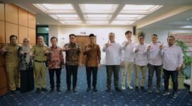 Gubernur Lampung, Rahmat Mirzani Djausal, kini menjajaki kolaborasi strategis dengan PT Sang Hyang Seri (SHS). (Foto: ist)