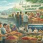 Ilustrasi pasar murah Ramadan. (Kitani.id)
