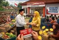 KPM didorong menjadi anggota Koperasi Desa (Kopdes) agar memperoleh dividen (SHU) dan akses harga murah. (Ilustrasi: Kitani.id)