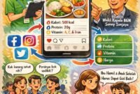 Perlunya transparansi publik mengenai komposisi dan kualitas menu program Makan Bergizi Gratis (MBG) di lapangan. (ilustrasi: Kitani.id)