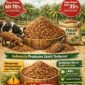 Diversifikasi pakan menggunakan bungkil inti sawit sebagai sumber energi dan serat lokal. (Ilustrasi: Kitani.id)