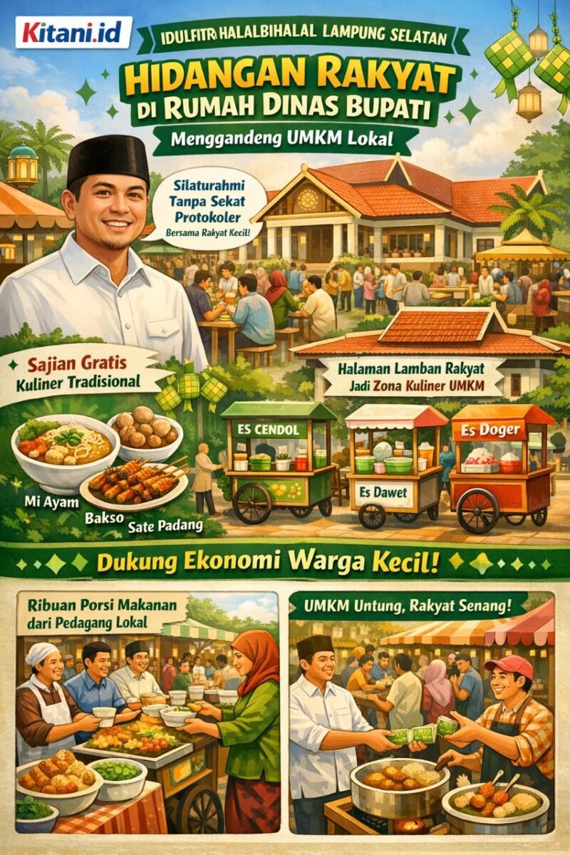 Mengalihkan anggaran katering hotel berbintang langsung ke pedagang kecil dan kaki lima lokal. (Ilustrasi: Kitani.id)