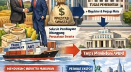 Muncul kekhawatiran anggaran impor produk pertanian senilai 4,5 miliar dollar AS (Rp75,6 triliun) membebani APBN. (Ilustrasi: Kitani.id)