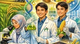 Inovasi Pertanian BRIN. (Ilustrasi: Kitani.id)