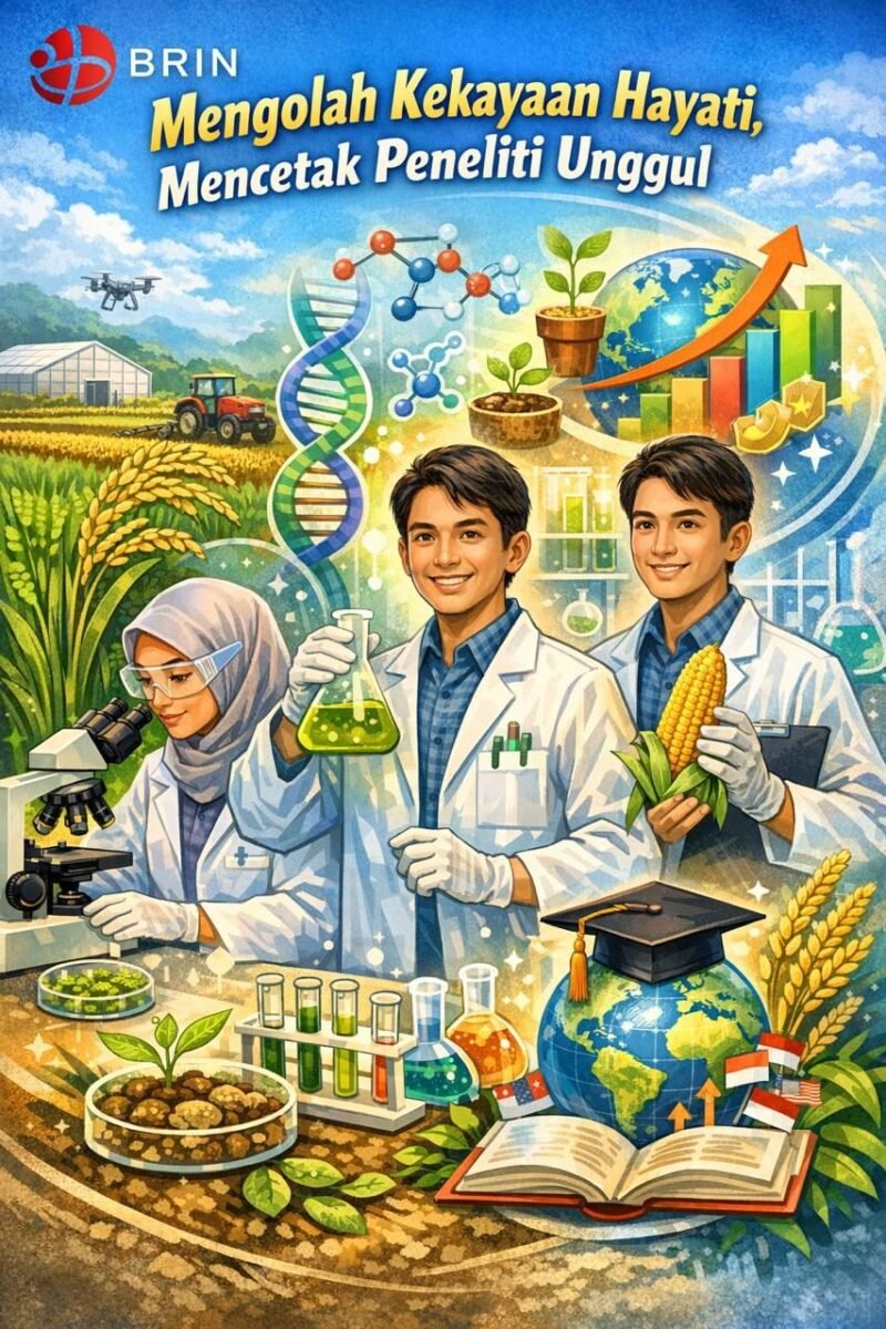 Inovasi Pertanian BRIN. (Ilustrasi: Kitani.id)