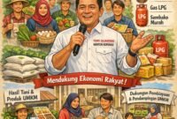 Perlunya penguatan ekonomi masyarakat bawah agar tidak sekadar bergantung pada bantuan sosial. (ilustrasi: Kitani.id)