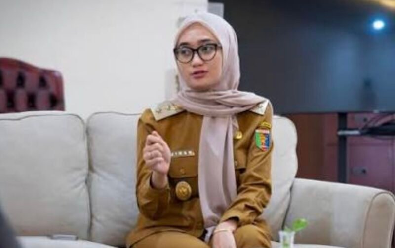 Wagub Lampung Jihan Nurlela instruksikan penarikan pangan kemasan rusak & tanpa izin. (Foto: ist)