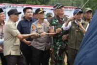 Pembangunan pembatas (barrier) permanen sepanjang 138 kilometer sebagai instruksi langsung Presiden.(Foto: ist)