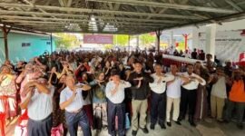  Sugar Group Companies buka akses lapangan kerja bagi masyarakat lokal di Kabupaten Tulang Bawang Barat (Tubaba). (foto: Pemkab Tubaba)