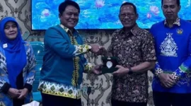 Kerjasama Multiusaha Kehutanan Lampung Fakultas Pertanian Unila dan APHI. (Foto: ist)