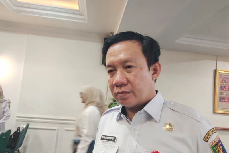 Sekretaris Daerah Provinsi Lampung, Marindo Kurniawan.(foto: ist)