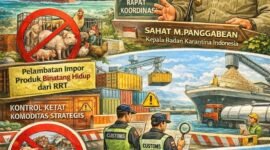 Pengetatan ekspor-Impor komoditas strategis. 