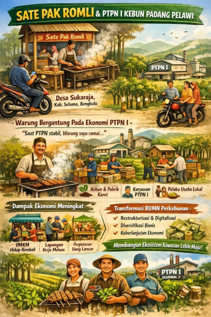 Transformasi PTPN I menjadi subholding sejak 2023 memulihkan arus kas perusahaan dan hak karyawan. (Ilustrasi: Kitani.id)