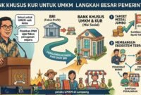 Penyaluran KUR selama ini dinilai sulit diakses UMKM dan tidak tepat sasaran karena bank penyalur lebih fokus mengejar keuntungan.(ilustrasi: Kitani.id)