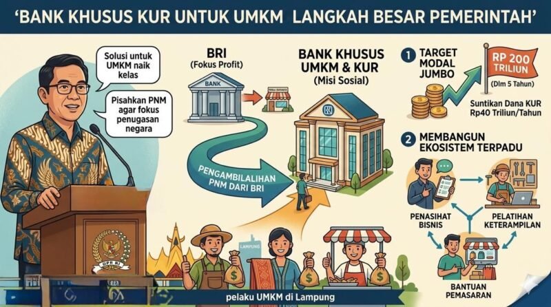 Penyaluran KUR selama ini dinilai sulit diakses UMKM dan tidak tepat sasaran karena bank penyalur lebih fokus mengejar keuntungan.(ilustrasi: Kitani.id)