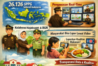 Peluncuran aplikasi Jaga Dapur MBG oleh Kejaksaan Agung untuk pengawasan digital secara real-time.(Ilustrasi: Kitani.id)
