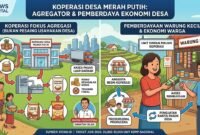 Koperasi harus fokus menjadi agregator produk dan penyedia akses pembiayaan.(Ilustrasi: Kitani)