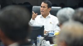 Menteri Pertanian, Andi Amran Sulaiman, bergerak menyiapkan langkah penyelamatan produksi pangan nasional.(Foto: ist)