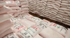 Kapasitas produksi PT Pupuk Indonesia mencapai 14,8 juta ton per tahun dengan potensi ekspor 1,5 hingga 2 juta ton setelah kebutuhan petani dalam negeri terpenuhi.(foto: ist)