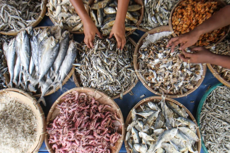 Maraknya peredaran ikan asin berformalin yang menggunakan pengawet kimia berbahaya bagi kesehatan.(Foto: Ant)