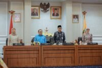 Gubernur Lampung, Rahmat Mirzani Djausal, menerima kunjungan kerja Komisi VII DPR RI di Ruang Rapat Utama, Kamis (23 April 2026).(Foto: ist)