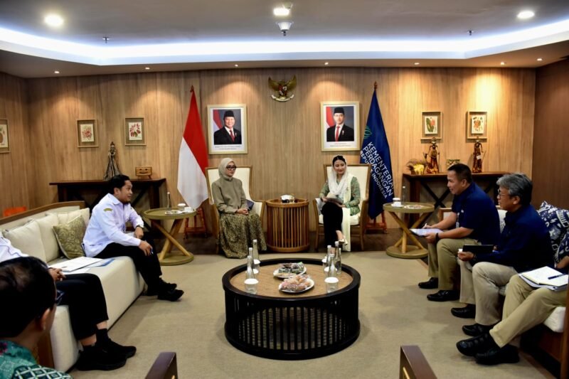 Wakil Gubernur Lampung, Jihan Nurlela, menemui Wakil Menteri Perdagangan, Dyah Roro Esti, di Jakarta. (Foto: ist)