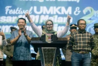 Menyelenggarakan Festival UMKM dan Pasar 1001 Malam sebagai pusat transaksi ekonomi rakyat.(Foto: ist)