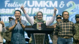Menyelenggarakan Festival UMKM dan Pasar 1001 Malam sebagai pusat transaksi ekonomi rakyat.(Foto: ist)
