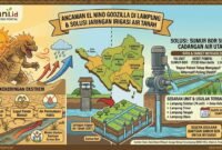 Pemanfaatan Jaringan Irigasi Air Tanah (JIAT) melalui sumur bor sebagai cadangan air utama.(Ilustrasi: Kitani.id)