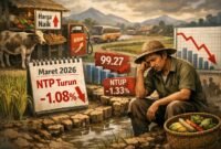 Perlunya stabilitas harga jual di tingkat produsen serta pengendalian biaya transportasi dan sarana produksi untuk kembali menstabilkan NTP. (Ilustrasi: Kitani.id)