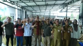 Universitas Pertahanan (Unhan) mendorong petani beralih ke pertanian ramah lingkungan menggunakan teknologi mikroba organik.(foto: Kitani)