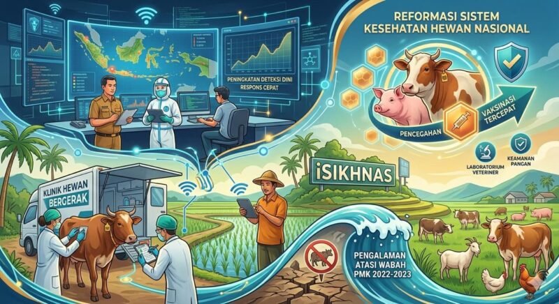 sistem kesehatan hewan modern. (Ilustrasi: Kitani)