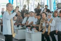 Menko Pangan Zulkifli Hasan  menghadiri Rembuk Tani Lampung. (Foto: ist)